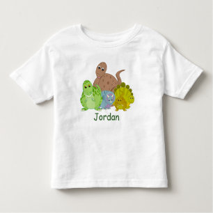 CUSTOM, lustiges Jurassisches niedliches Dinosauri Kleinkind T-shirt