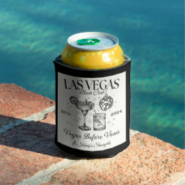 Custom Luxe Las Vegas Junggeselinnen-Abschied Dosenkühler