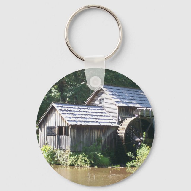 Custom Mabry Mill Schlüsselanhänger (Vorderseite)