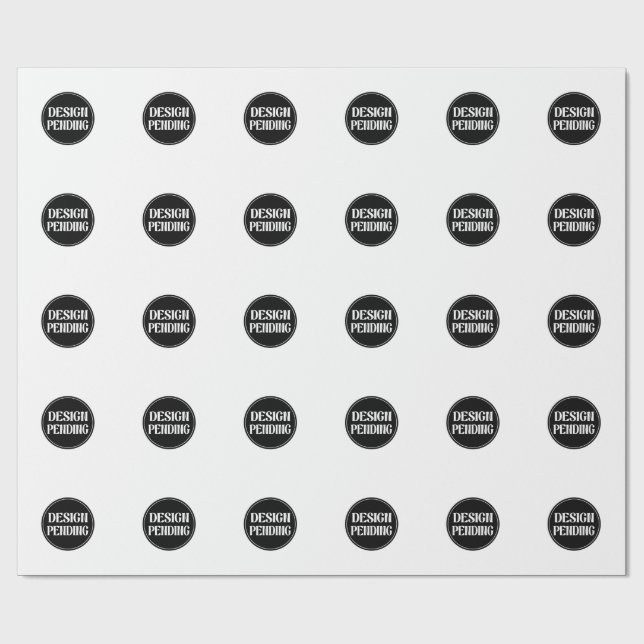 Custom-made, artistic, elegant geschenkpapier (Flach)