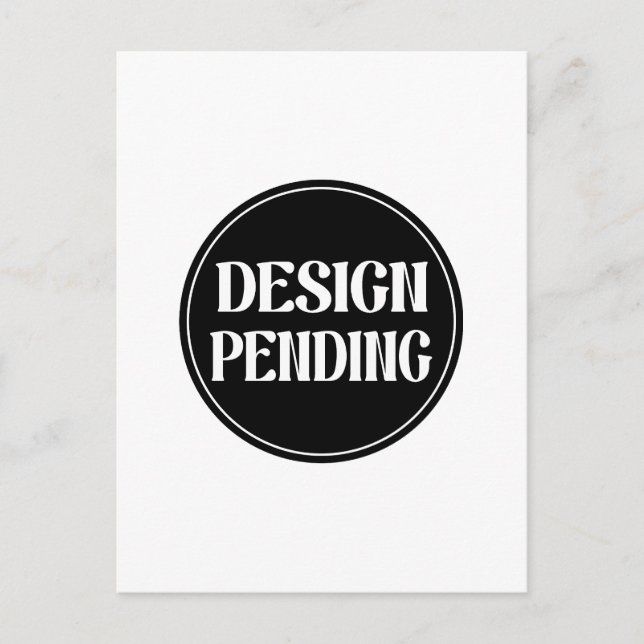 Custom-made, artistic, elegant postkarte (Vorderseite)