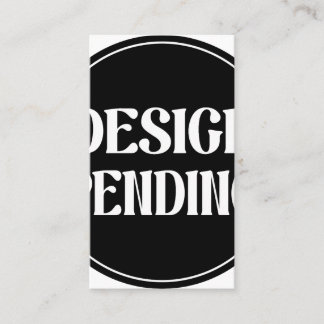 Custom-made, artistic, elegant visitenkarte