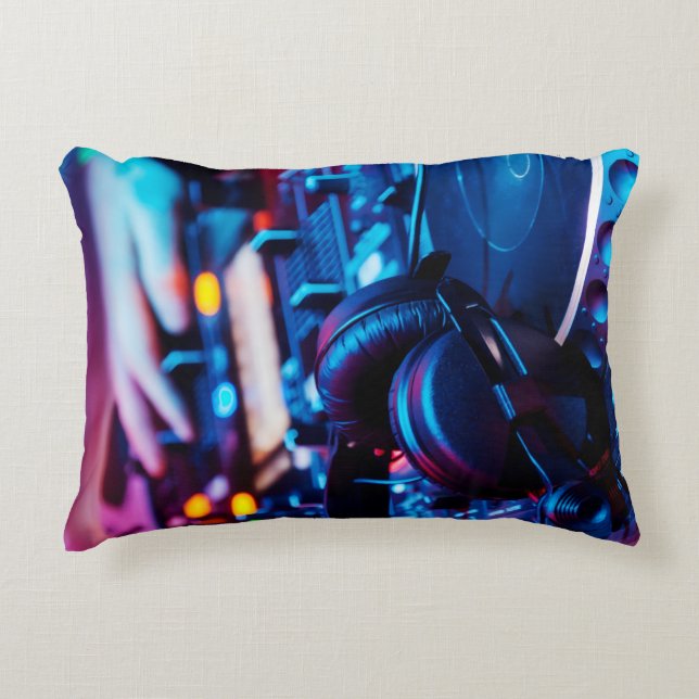 Custom Made Music Throw Pillow  Dekokissen (Vorderseite)