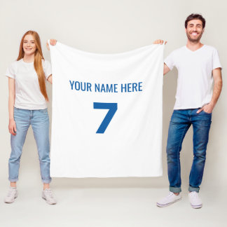 Custom Madrid Fleecedecke