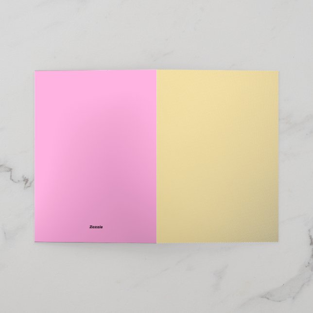 Custom magenta simple Design Add Photo or Text (Äußere Ablage)