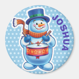 Custom Magnet Weihnachts-Snowman-Figuren.