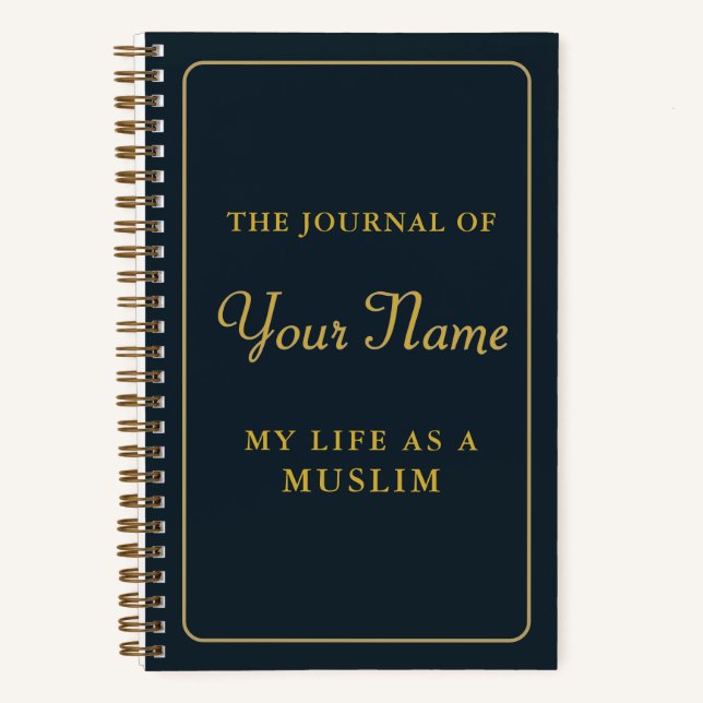 Custom Make Your Own Self Reflection Journal Notizbuch (Vorderseite)