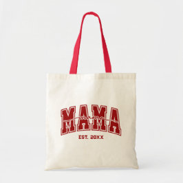 Custom Mama Est. Year Personalized Mom Established Tragetasche