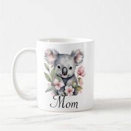Custom Mama Koala Bären Personalisiert Kaffeetasse
