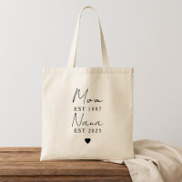 Custom Mama & Nana EST New Oma Gift