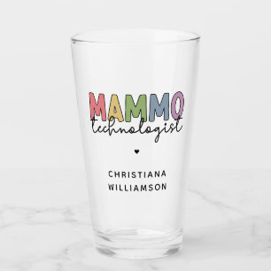 Custom Mammo Technologe Mammographie Tech Glas