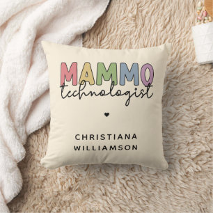 Custom Mammo Technologe Mammographie Tech Kissen