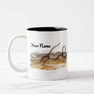 Custom Marmot Eichhörnchen Zwei-Tone-Kaffee-Tasse Zweifarbige Tasse