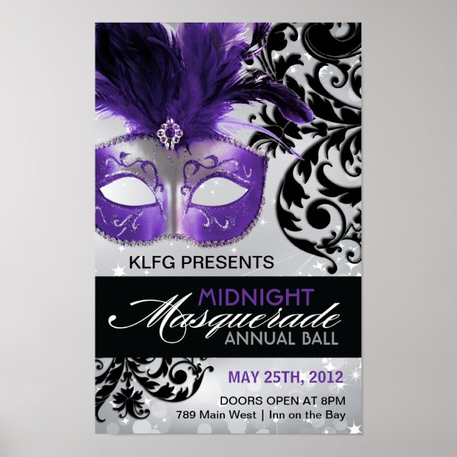 Custom - Masquerade Ball Poster (Vorne)