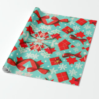 Custom Matte Vintage Weihnachtswrapping Papier Geschenkpapier