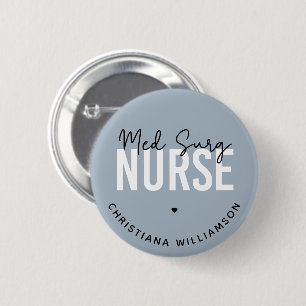 Custom Med Surg Nurse   Medizinisch-chirurgische K Button