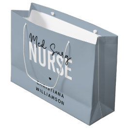 Custom Med Surg Nurse | Medizinisch-chirurgische K Große Geschenktüte