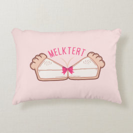 Custom MELKTERT Afrikaanse Boeremeisie Dekokissen