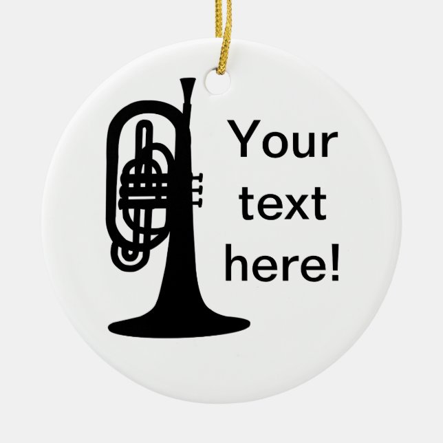 Custom Mellophone Keramikornament (Vorne)