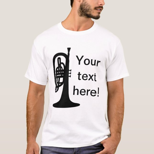 Custom Mellophone T-Shirt (Vorderseite)