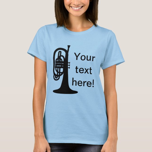Custom Mellophone T-Shirt (Vorderseite)