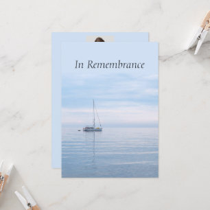 Custom Memorandum Service Segelboot Segelboot See Einladung