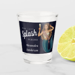 Custom Mermaid Bachelorette Shot Glass Bevorzugung Schnapsglas