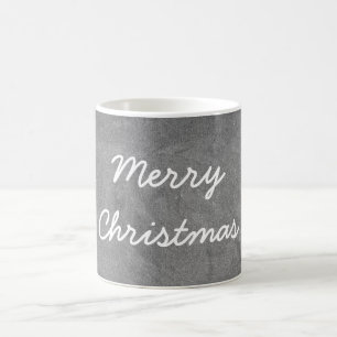 Custom Merry Christmas Chalkboard Typografie Tasse