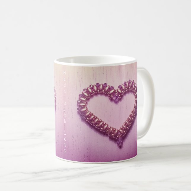 Custom Message Coffee Cup Kaffeetasse (VorderseiteRechts)