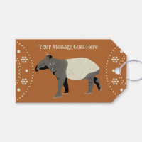 Custom Message Malayan oder Asian Tapir