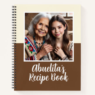 Custom Mexican Abuelita Family Foto Rezept Buch