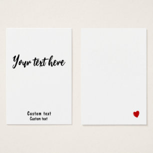 Custom Mightny Business Card 3.5 x 2.5