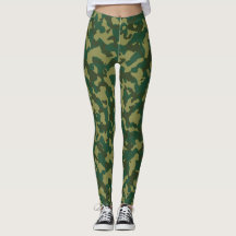 Custom Military Camouflage Style 2 Leggings