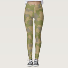 Custom Military Camouflage Style 3 Leggings