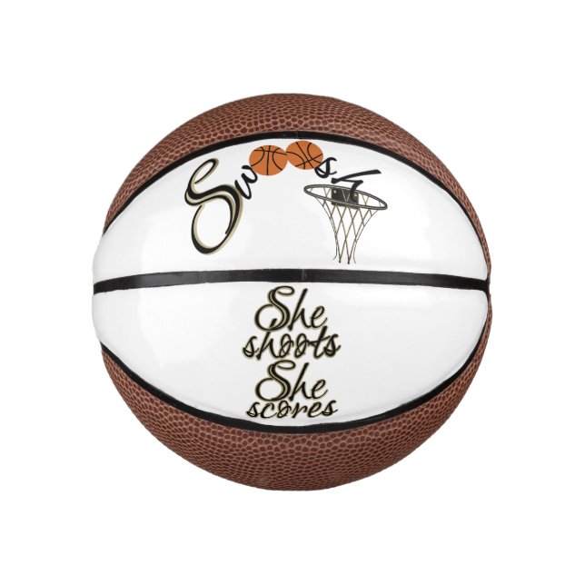 Custom Mini Basketball (Vorderseite)
