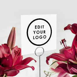 Custom Mini Blume Florist Beilage Begleitkarte