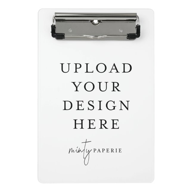 Custom Mini Clipboard 9"x6" Klemmbrett (Vorderseite)