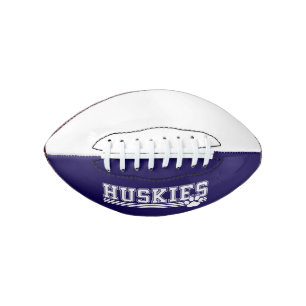 Custom Mini Football Huskieses
