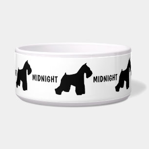Custom Miniature Schnauzer Dog Bowl Napf