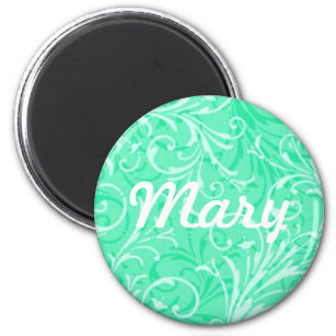 Custom Minze Green Ziermagnet Magnet