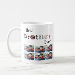 Custom Modern Best Brother aller 13 Jahre FotoColl Kaffeetasse
