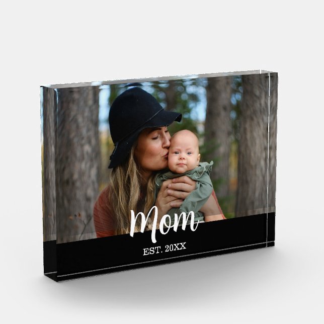 Custom Mom Est.  Fotoblock (Links)