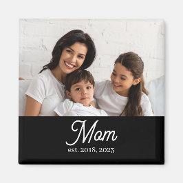 Custom Mom Established Magnet
