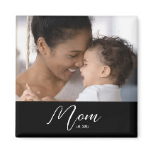 Custom Mom Established Modern Script Photo