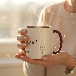 Custom Mom Mug with Kids’ Names  Tasse