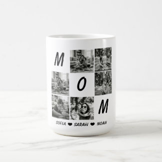 Custom Mom Photo Mug: Personalized Mothers Day Kaffeetasse