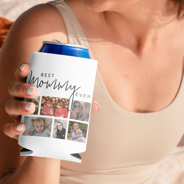 Custom Mommy 12 Foto Collage Dosenkühler (Von Creator hochgeladen)