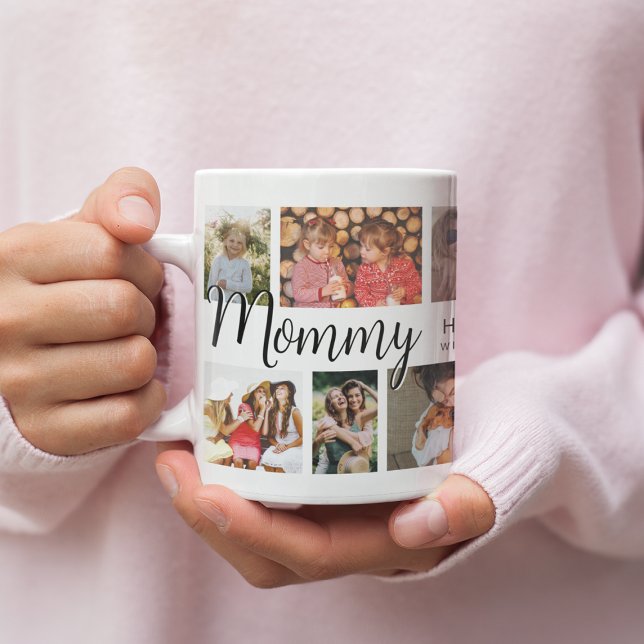 Custom Mommy 12 Foto Collage Kaffee Kaffeetasse (Von Creator hochgeladen)