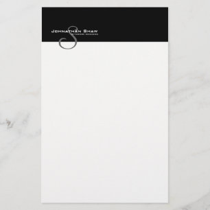Custom Monogram 5S Briefpapier