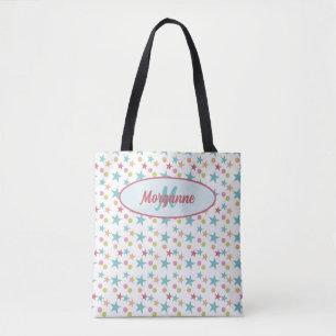Custom Monogram Bright Pastel fröhliches Muster